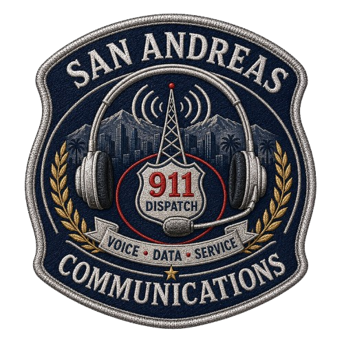 San Andreas Communications logo